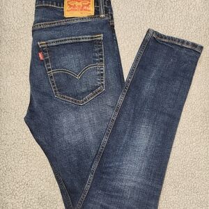 Levi's Men's Slim Jeans in Deep Blue